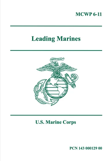 Leading Marines (MCWP 6-11) by United States Marine Corps book cover