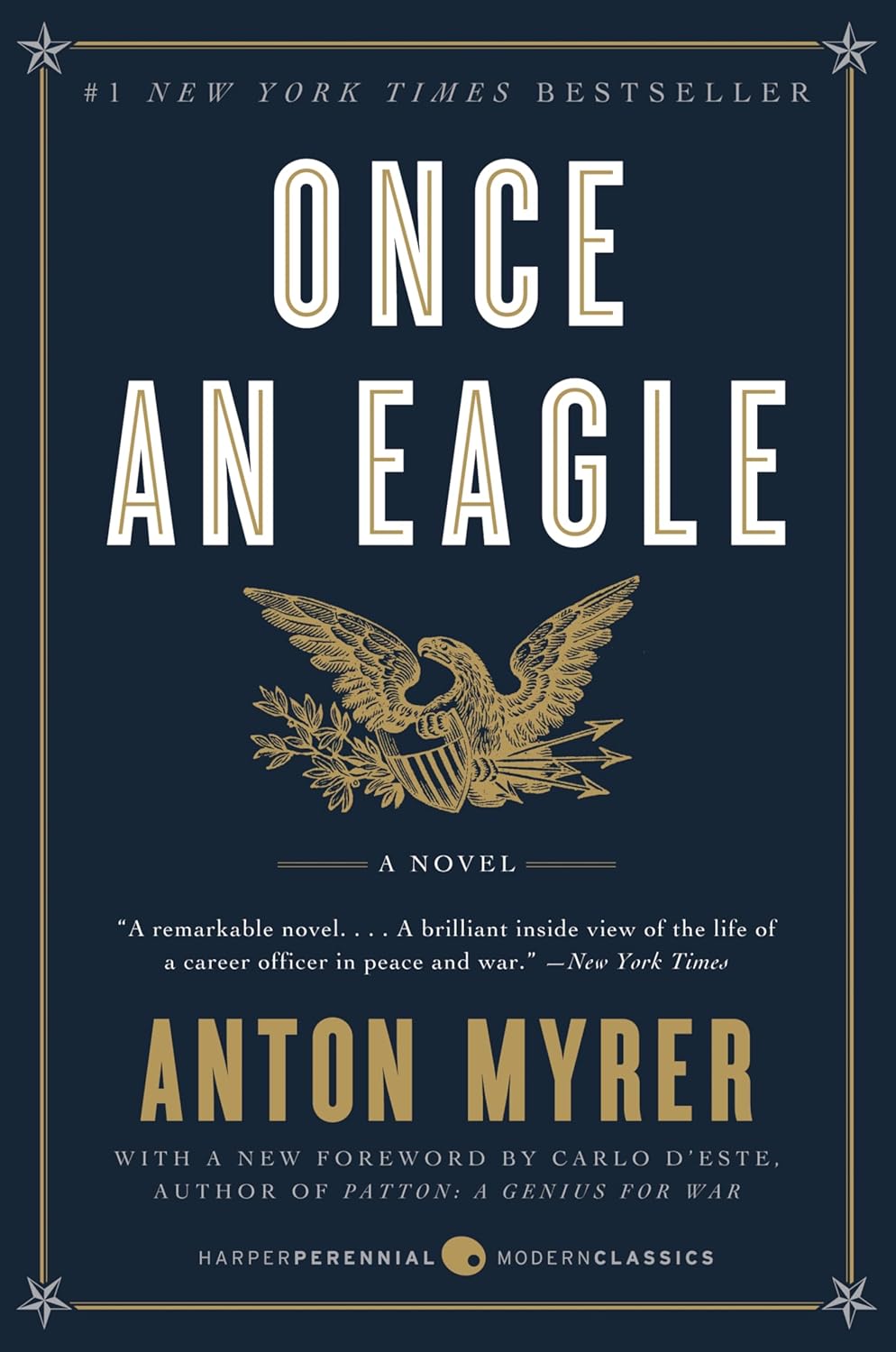 Once an Eagle by A. Myrer book cover