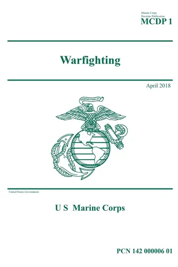Warfighting (MCDP 1) by United States Marine Corps book cover